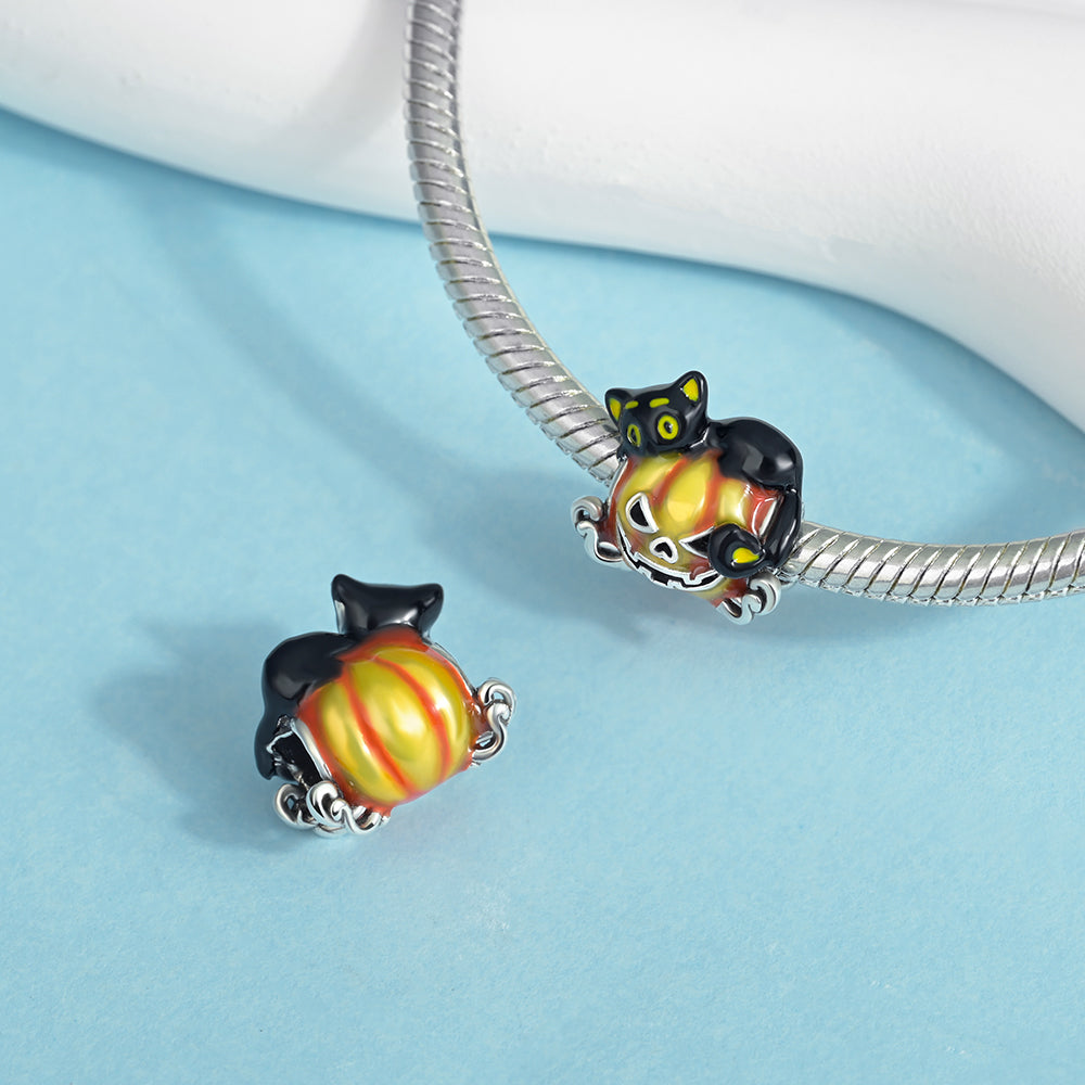 Charm Calabaza & Gato Negro