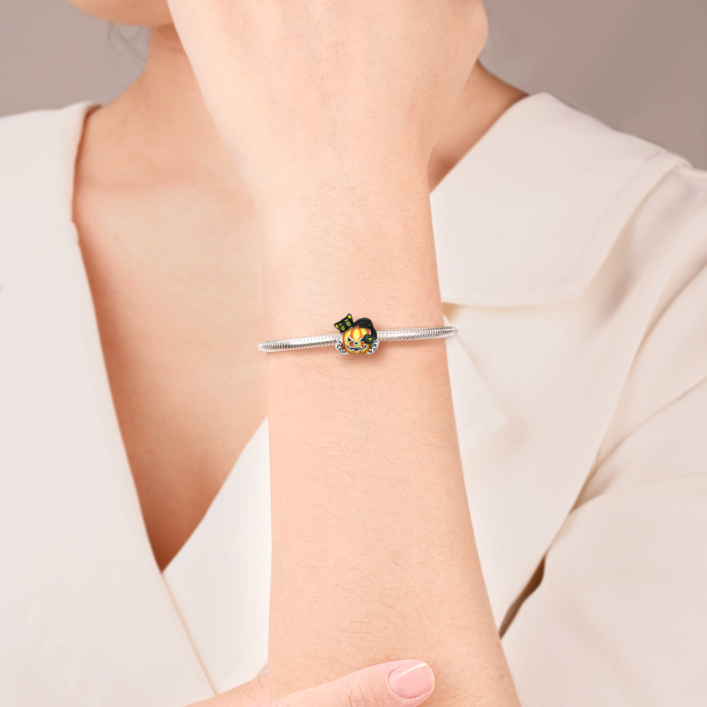 Charm Calabaza & Gato Negro