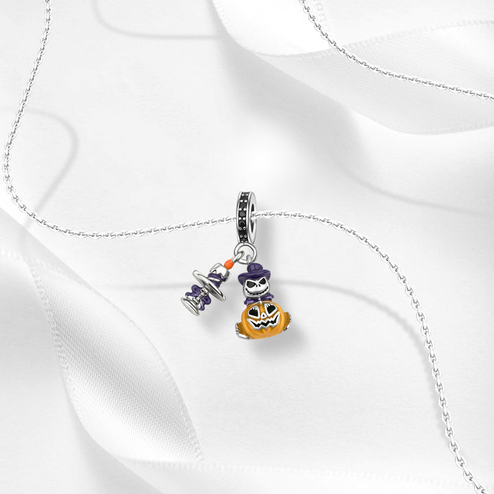 Charm Calabaza Fluorescente