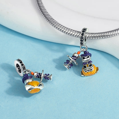 Charm Calabaza Fluorescente