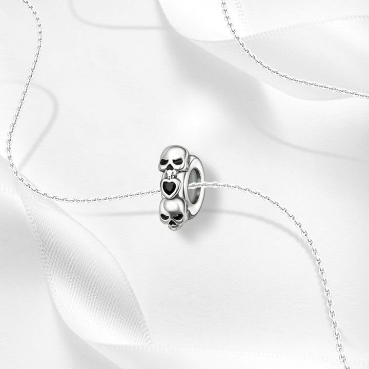 Charm Craneo Plateado