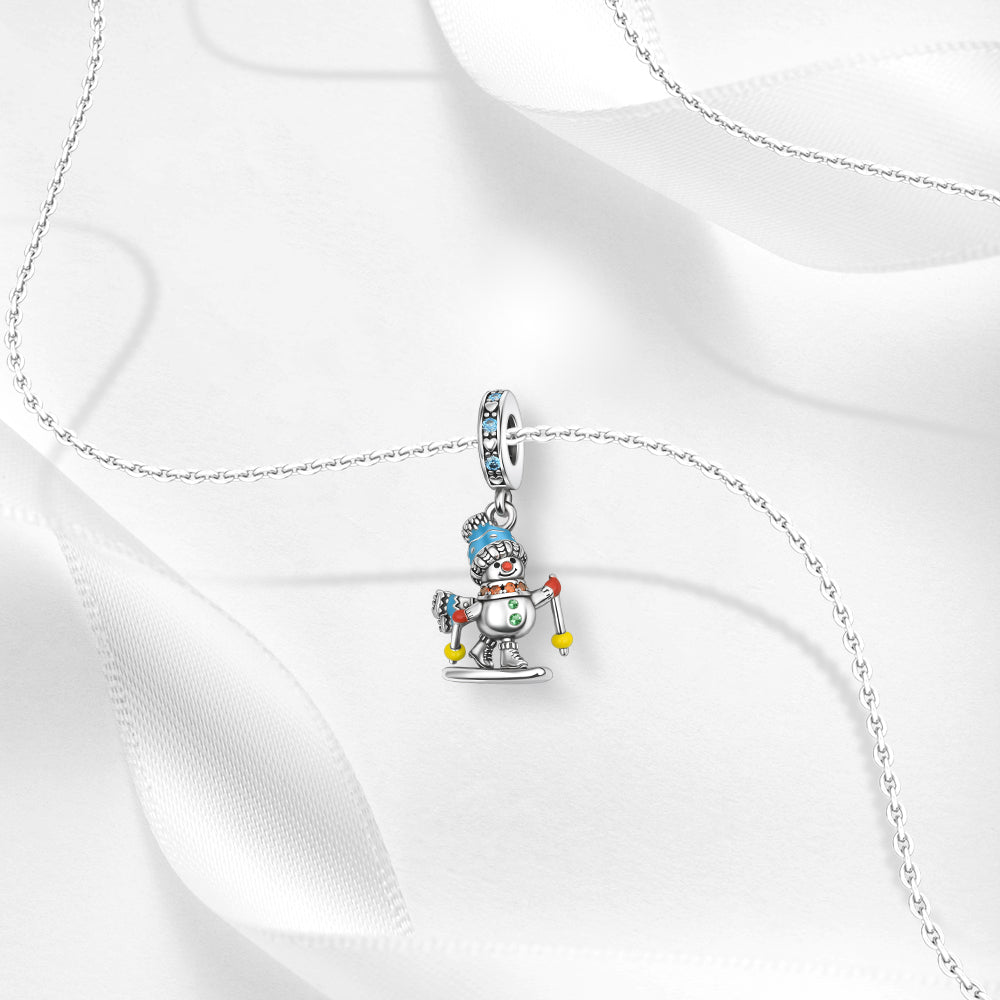 Charm Muñeco De Nieve