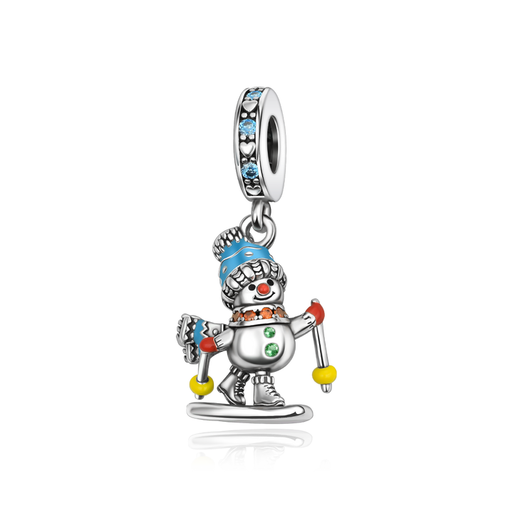 Charm Muñeco De Nieve