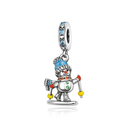 Charm Muñeco De Nieve