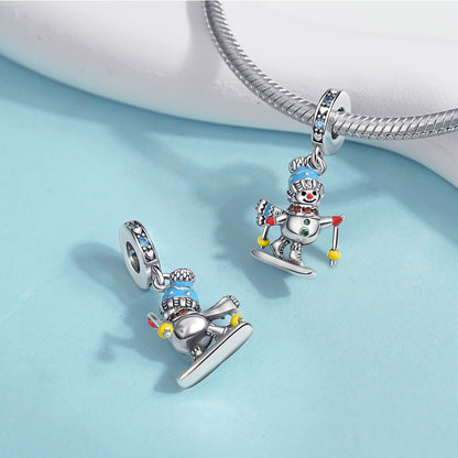 Charm Muñeco De Nieve