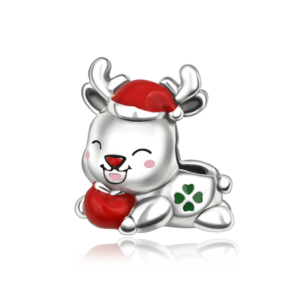 Charm Ciervo Navideño