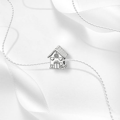 Charm Casita Plateada