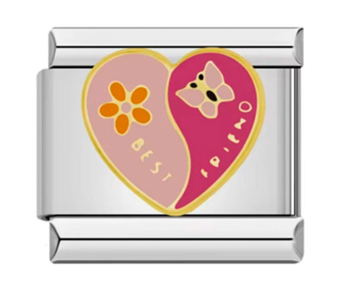 Charm Italiano Best Friend Rosa