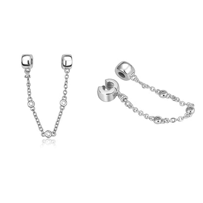 Cadena de Seguridad Plateada