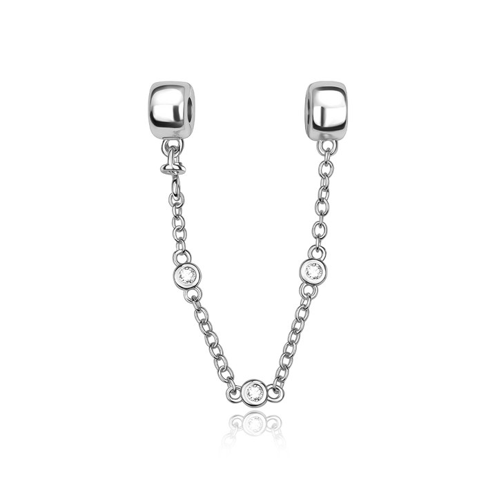 Cadena de Seguridad Plateada