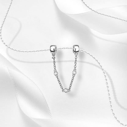 Cadena de Seguridad Plateada