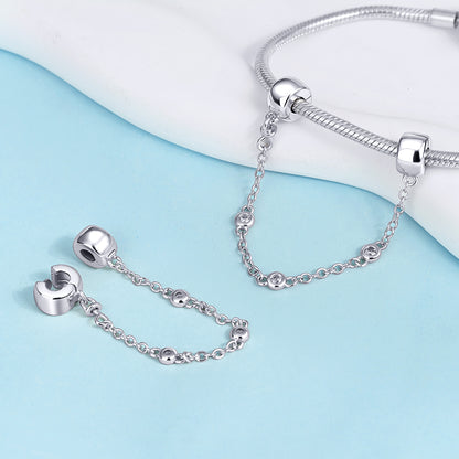 Cadena de Seguridad Plateada