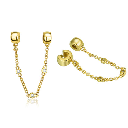 Cadena de Seguridad Dorado