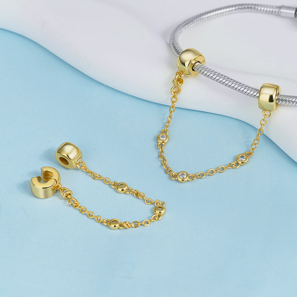 Cadena de Seguridad Dorado