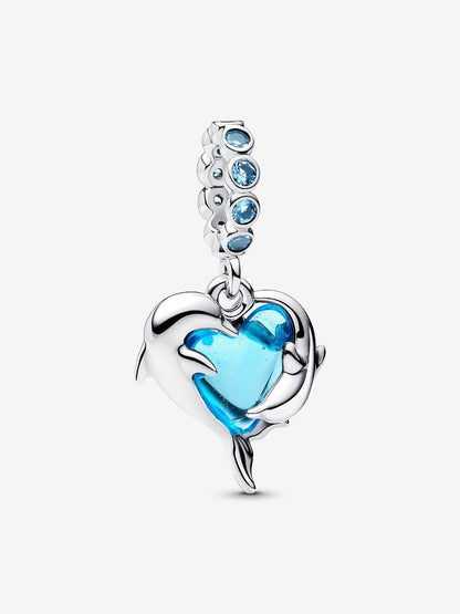 Charm Corazon de Delfines