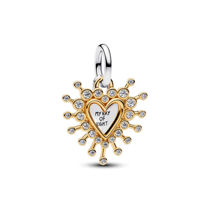Charm Corazon Dorado