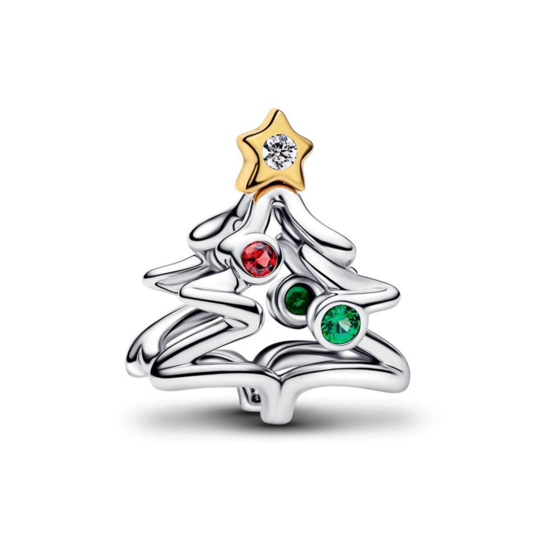 Charm Arbol Navideño Plateado