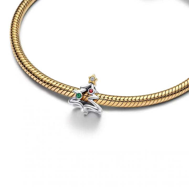 Charm Arbol Navideño Plateado