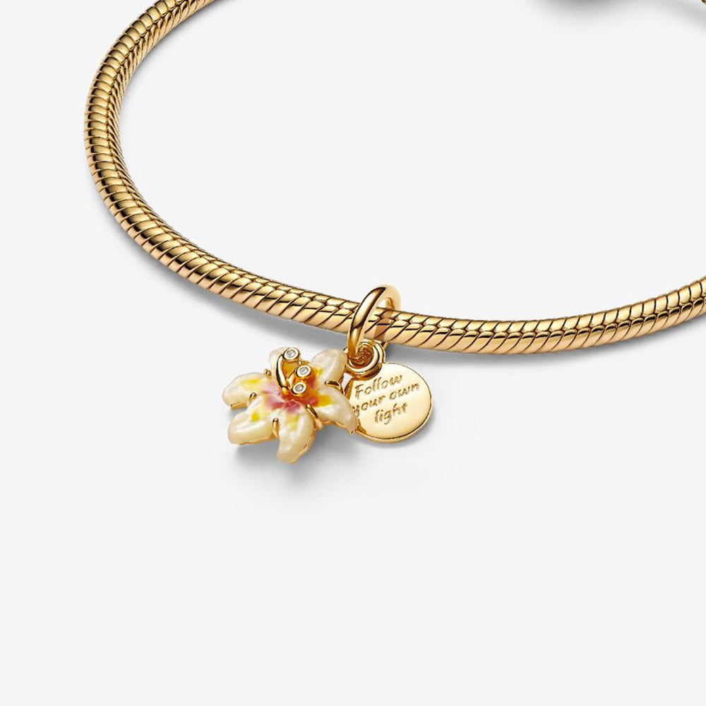 Charm Flor Dorada Magica