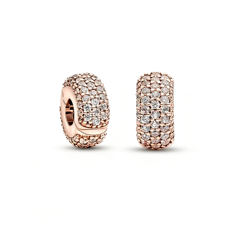 Clip Brillante Rosado