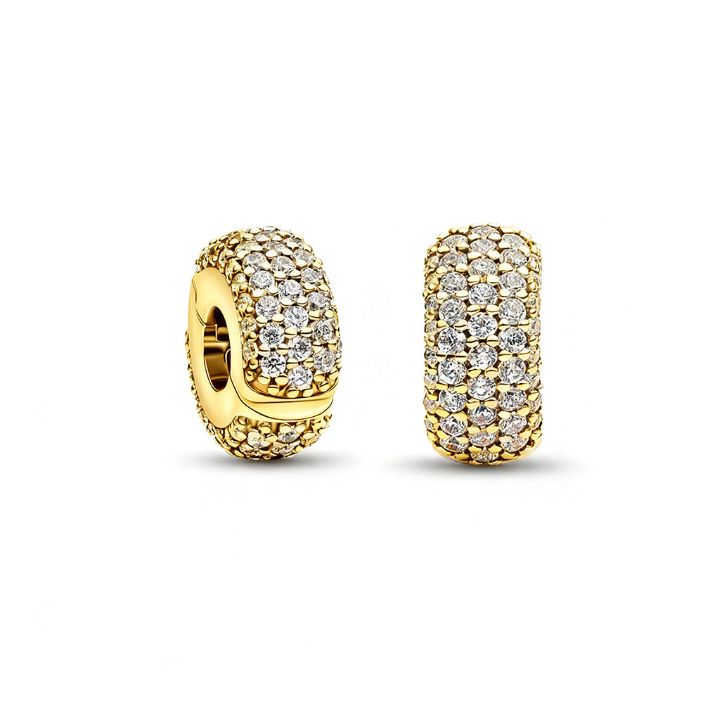 Clip Brillante Dorado