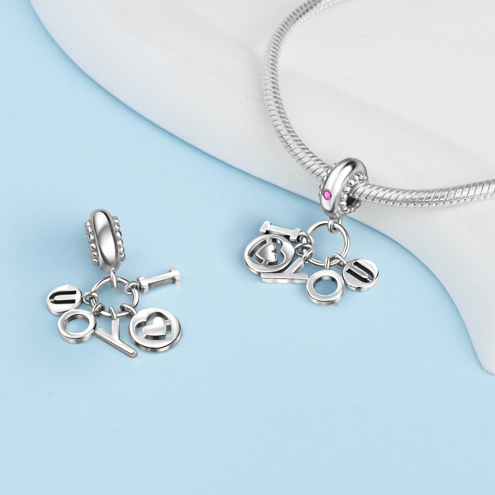 Charm Colgante I Love You