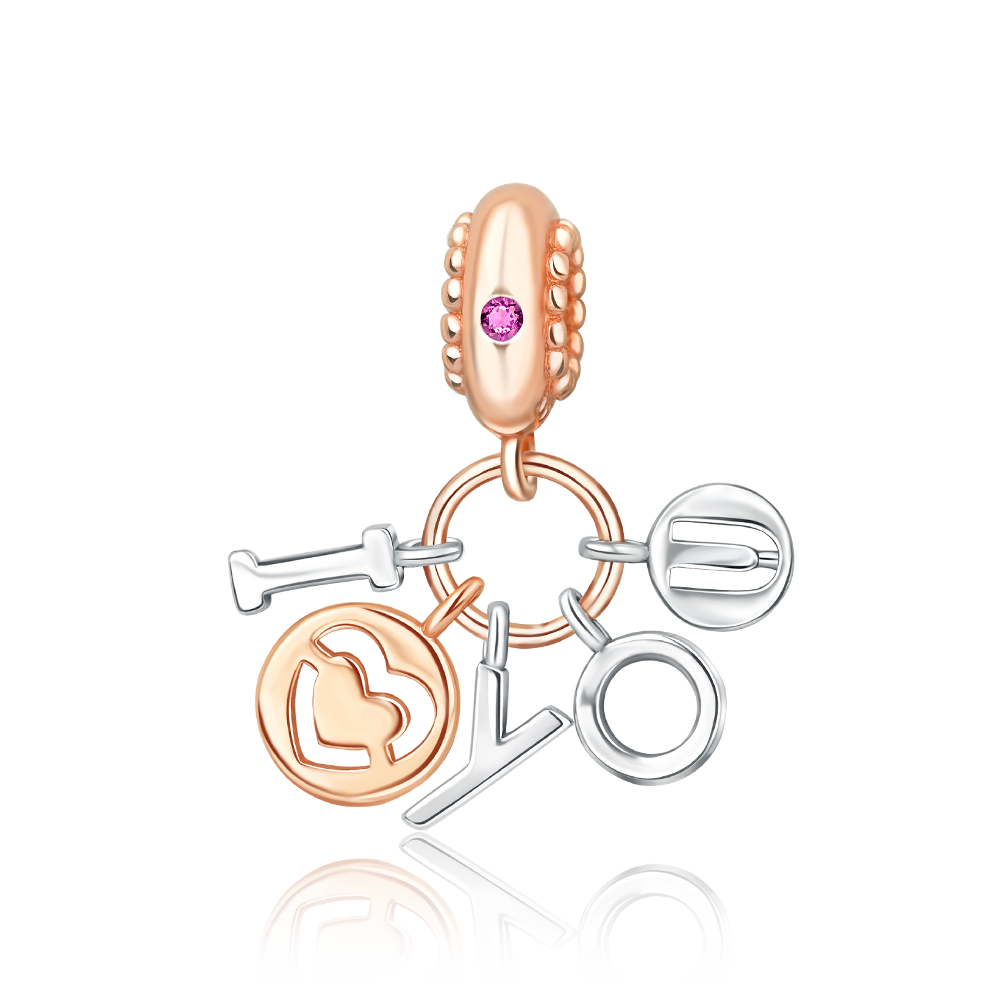 Charm Colgante I Love You