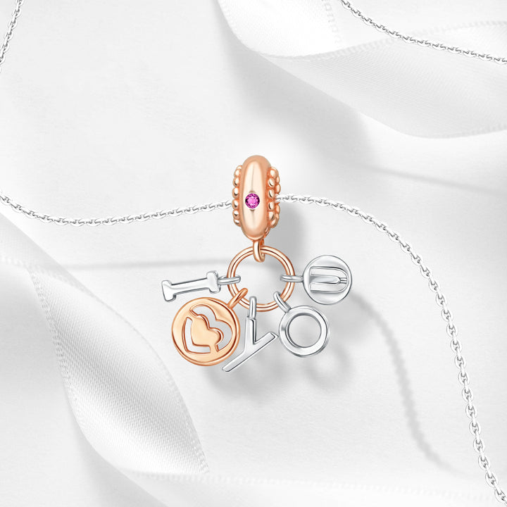 Charm Colgante I Love You