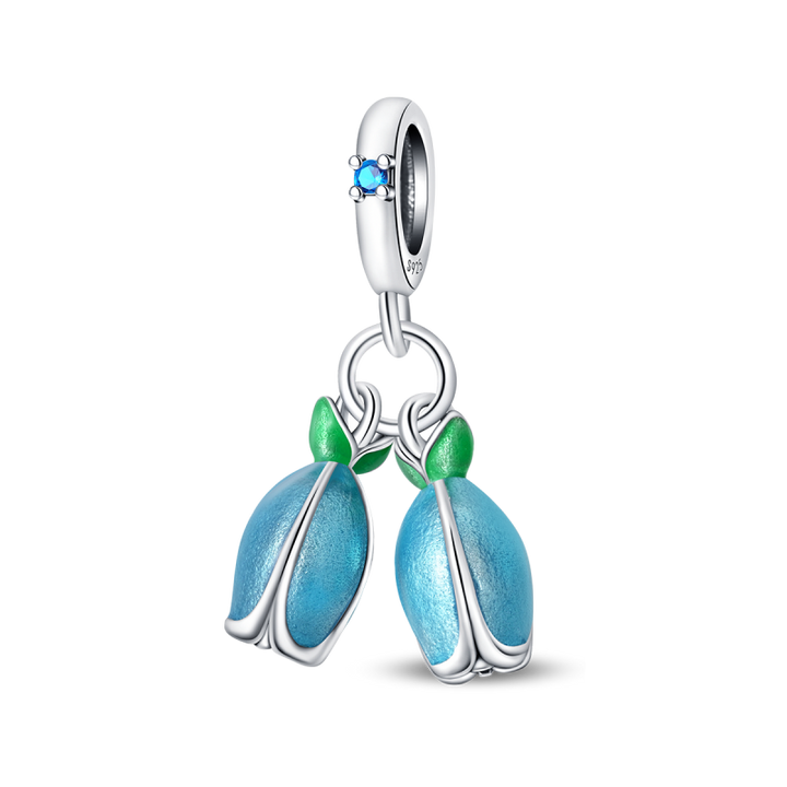 Charm Tulipanes Azules