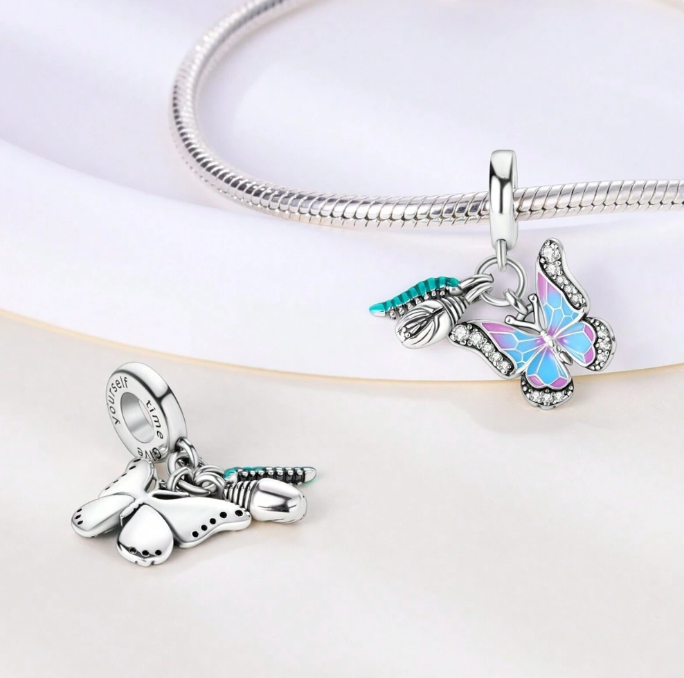 Charm Primavera "Mariposa & Oruga"