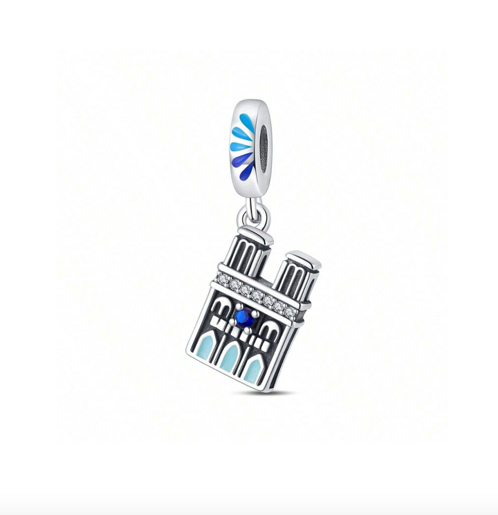 Charm Catedral de Notre Dame Fluorescente