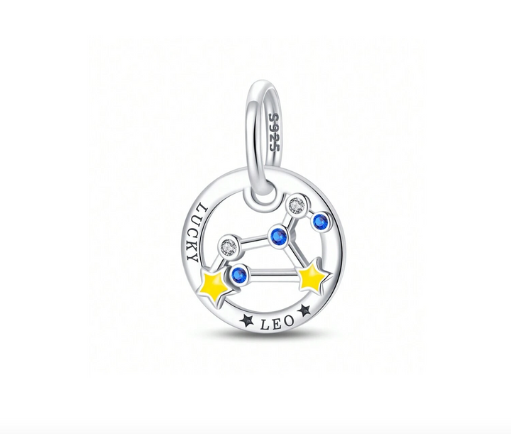 Charm Constelación de Leo Fluorescente