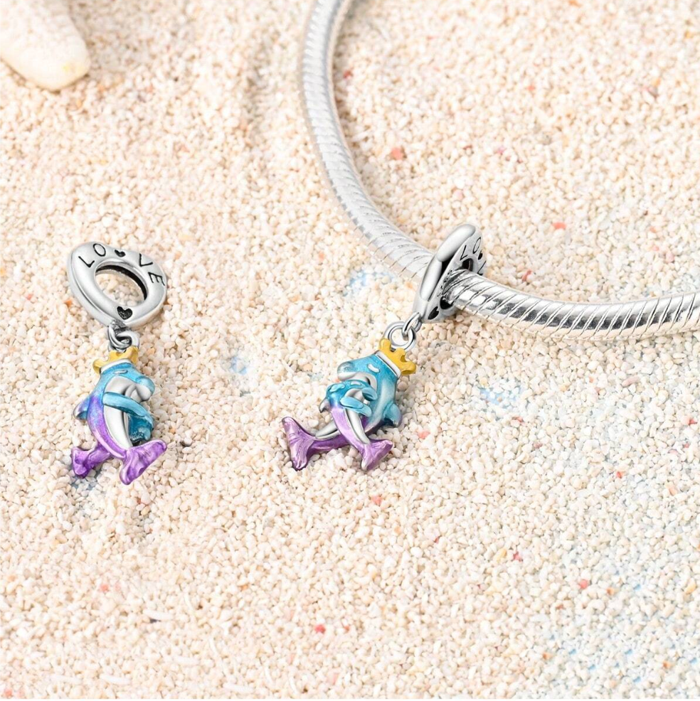 Charm Familia de Delfines