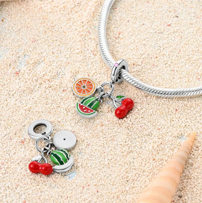 Charm Naranja, Sandía y Cereza