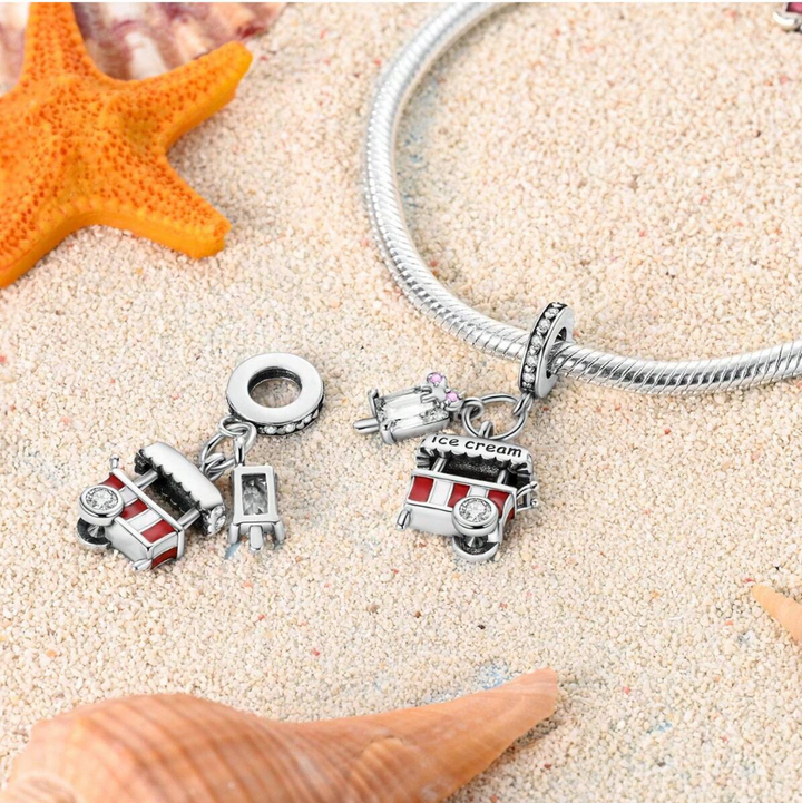Charm Carrito de Helados