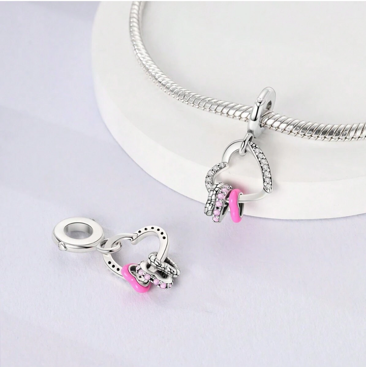 Charm Corazones "Promesa de amor"