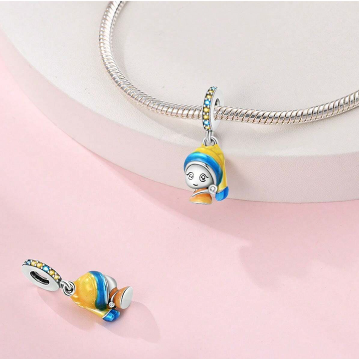 Charm Pintura La Joven de la Perla