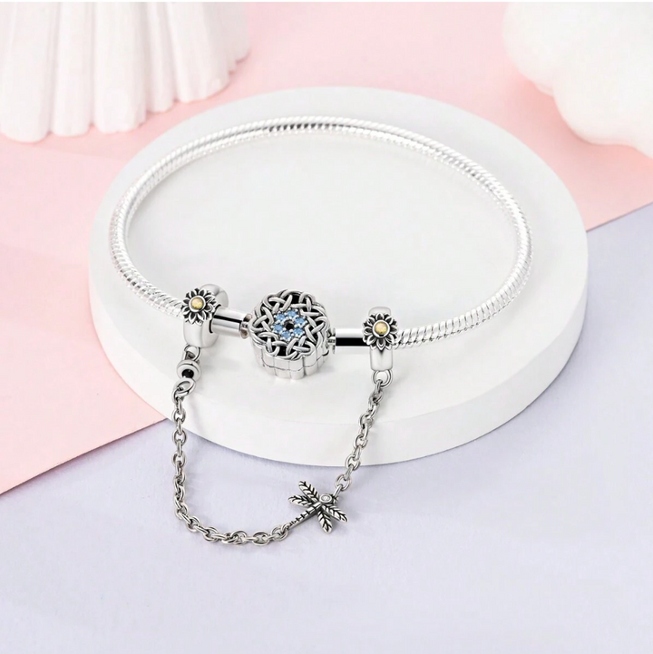 Cadena de Seguridad Libélula Vector