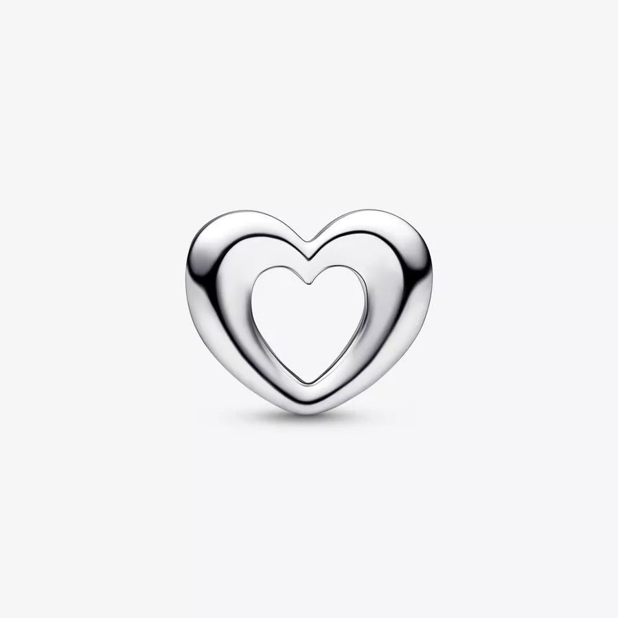 Charm Corazon Plateado