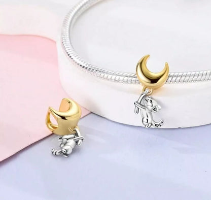 Charm Luna Dorada & Perrito