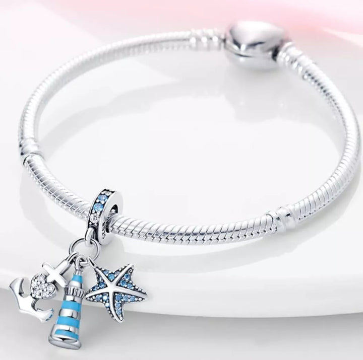 Charm Ancla, Faro & Estrella de Mar