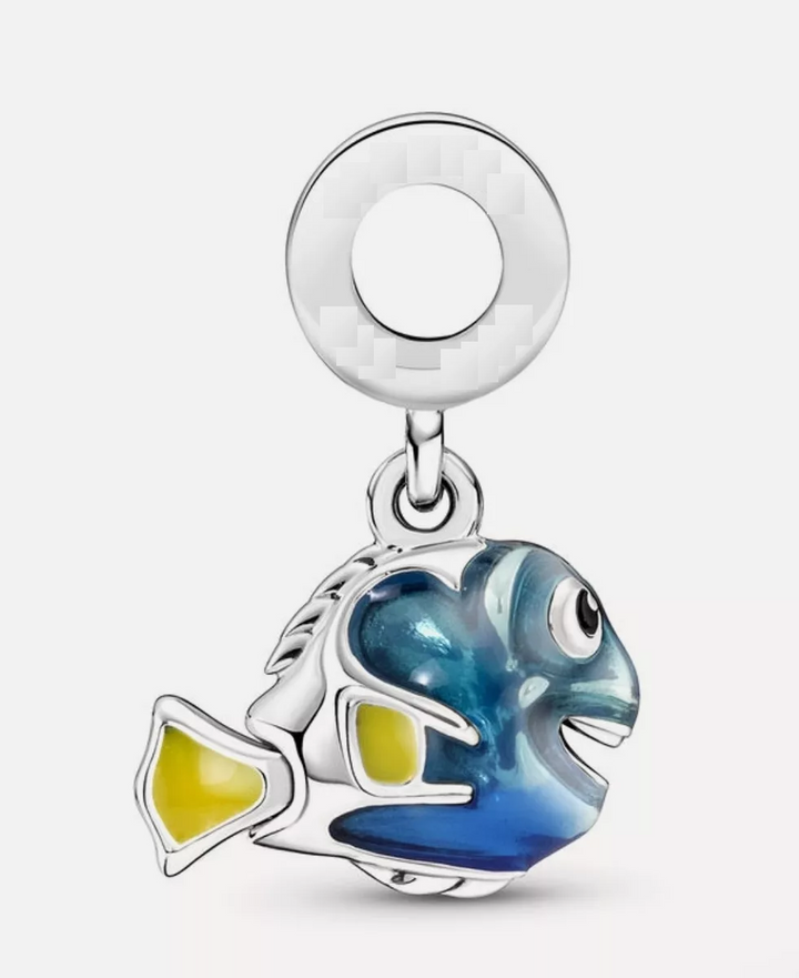 Charm Pecesita Azul Alegre