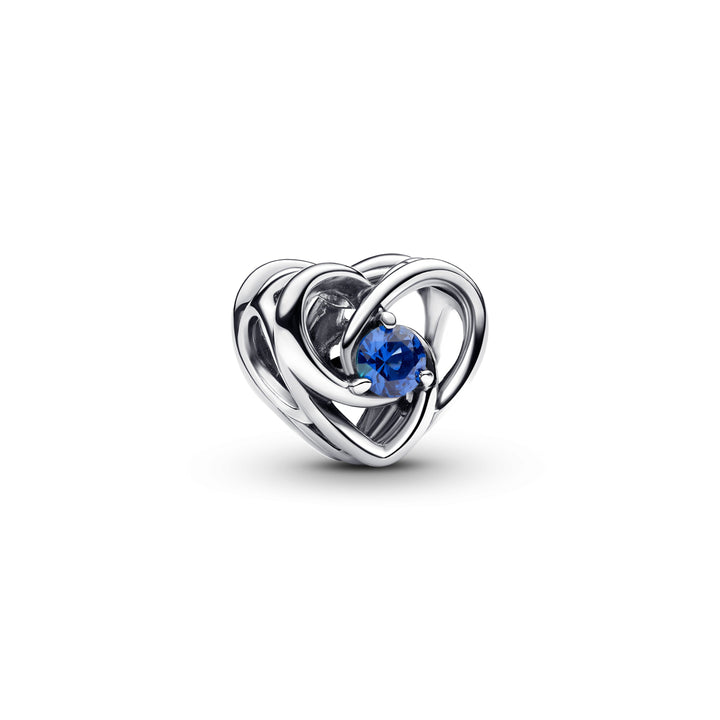 Charm Corazon Iregular Plateado