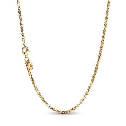 Collar Cola de Raton Dorado