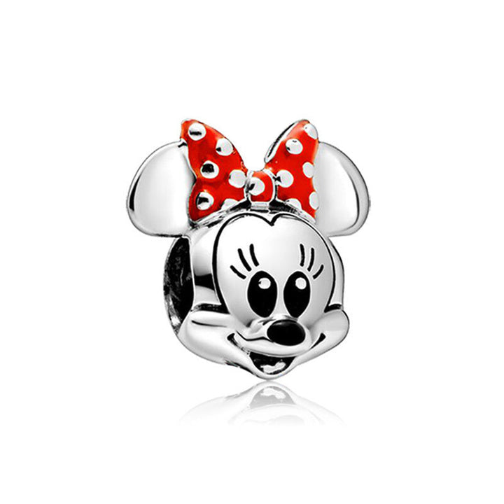 Charm Cabeza De Ratoncita con Moño