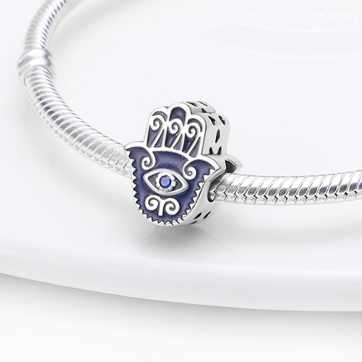 Charm Hamsa Azul