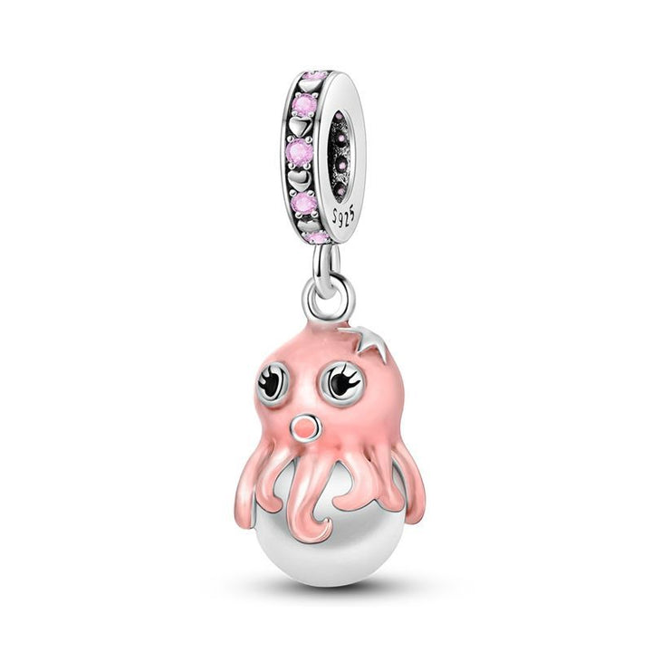 Charm Pulpo Rosa
