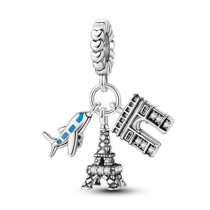 Charm Avión, Torre Eiffel y Arco del Triunfo