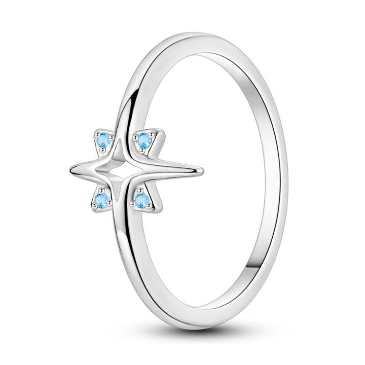 Anillo Estrella de Hielo