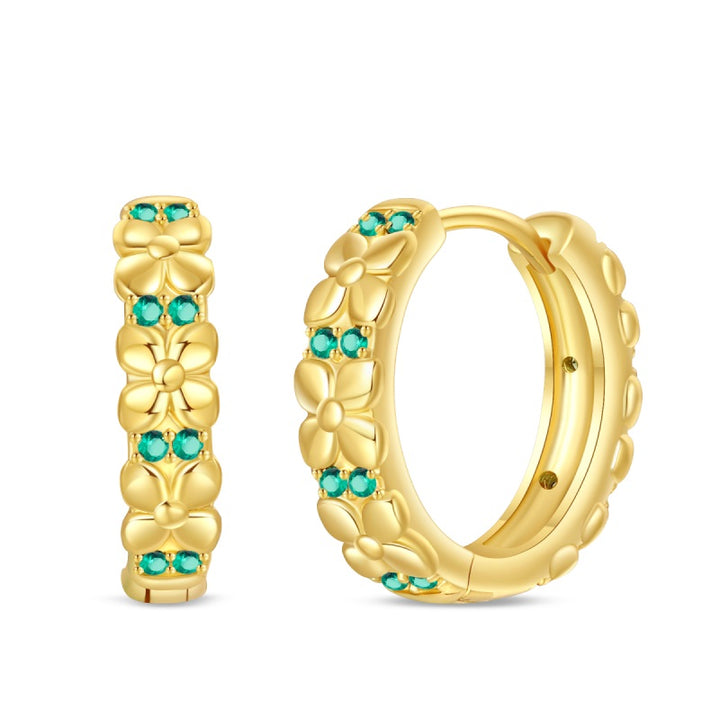 Aretes Flores Amarillas